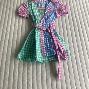Polo by Ralph Lauren Multicolor Gingham Kids Dress